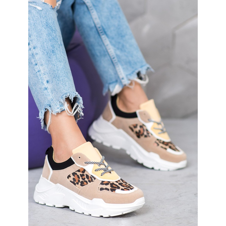 SHELOVET Zapatillas con motivo animal multicolor 1