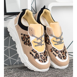 SHELOVET Zapatillas con motivo animal multicolor 4