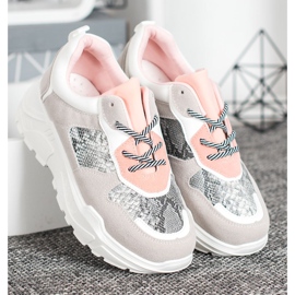SHELOVET Zapatillas con motivo animal multicolor 3