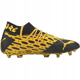 Botas de fútbol Puma Future 5.1 Netfit Fg Ag M 105755 03 amarillo amarillo 2