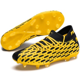 Botas de fútbol Puma Future 5.2 Netfit Fg Ag M 105784 03 amarillo amarillo 3