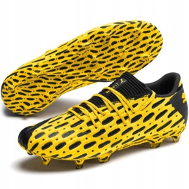 Botas de fútbol Puma Future 5.1 Netfit Low Fg Ag M 105791 02 amarillo amarillo 3