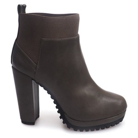 Botines W15 Taupe negro 1