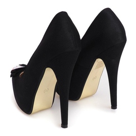 Tacones altos 3363-1 negro 3
