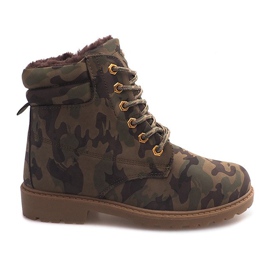 Botas Aislantes de Madera Camo BED08 Verde 1