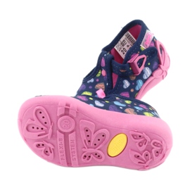 Calzado infantil befado 213P118 azul marino rosado multicolor 6