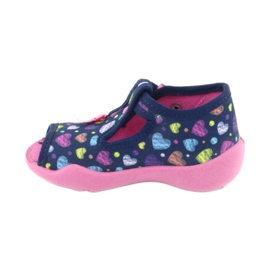 Calzado infantil befado 213P118 azul marino rosado multicolor 3