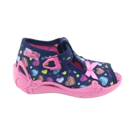 Calzado infantil befado 213P118 azul marino rosa multicolor 1