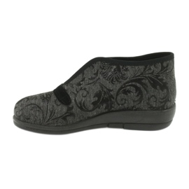 Zapatos de mujer befado pu 031D036 negro gris 3