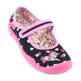 Calzado infantil befado 114X355 negro rosado multicolor 1