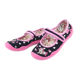 Calzado infantil befado 114X355 negro rosado multicolor 3