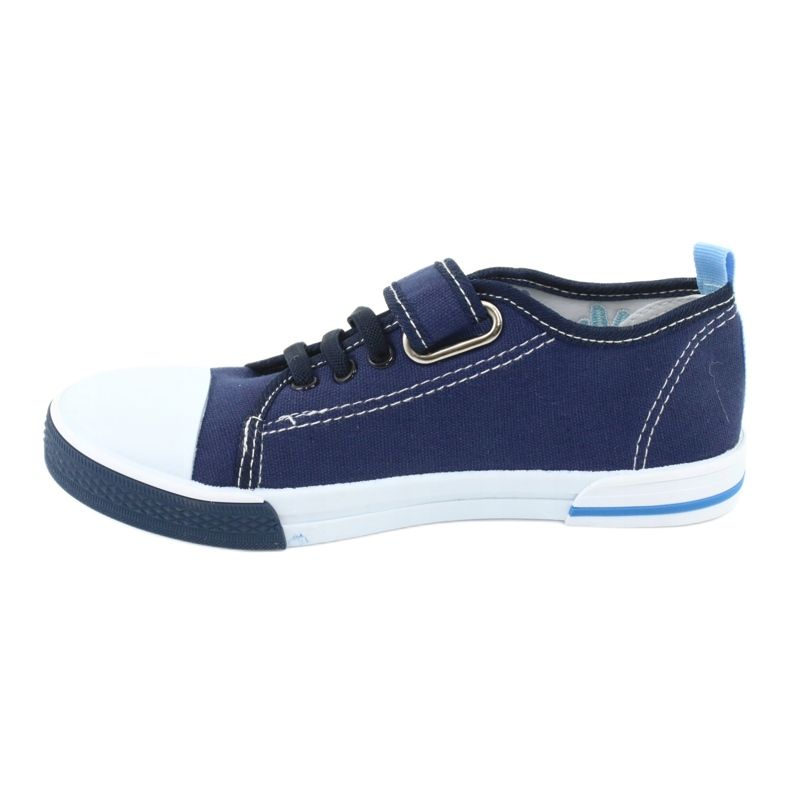 Zapatillas American Club TEN10 con velcro azul marino azul 2