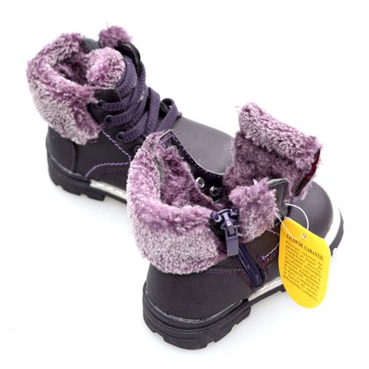 Botas moradas para niños violeta 1