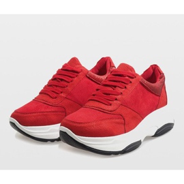 Calzado deportivo rojo 99-15 3