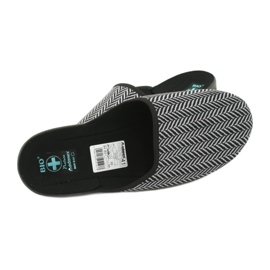 Zapatillas zapatillas hombre Adanex 25147 espiga negro gris 5