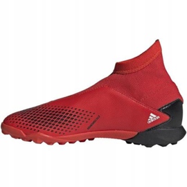 Botas de fútbol adidas Predator 20.3 Ll Tf Jr EF1949 rojo rojo 2 Botas de fútbol adidas Predator 20.3 Ll Tf Jr EF1949 rojo rojo 2