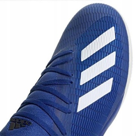 Botas de fútbol Adidas X 19.3 In M EG7154 azul azul 1