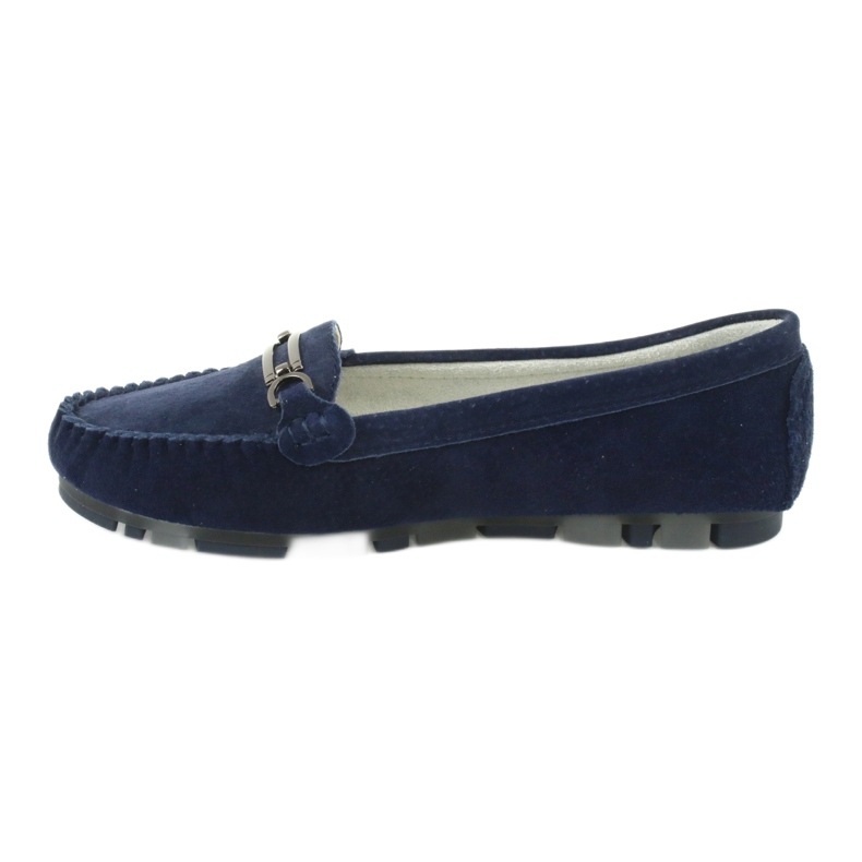 Mocasines de piel serraje Filippo DP 1202 azul 2 Mocasines de piel serraje Filippo DP 1202 azul 2