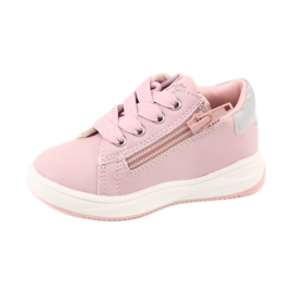 Zapatillas deportivas American Club GC15 star para niña rosado gris 2