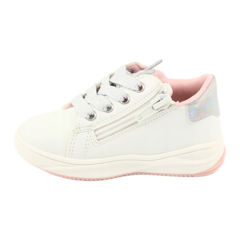 American Club Zapatos deportivos para niñas con una estrella GC15 White blanco 2