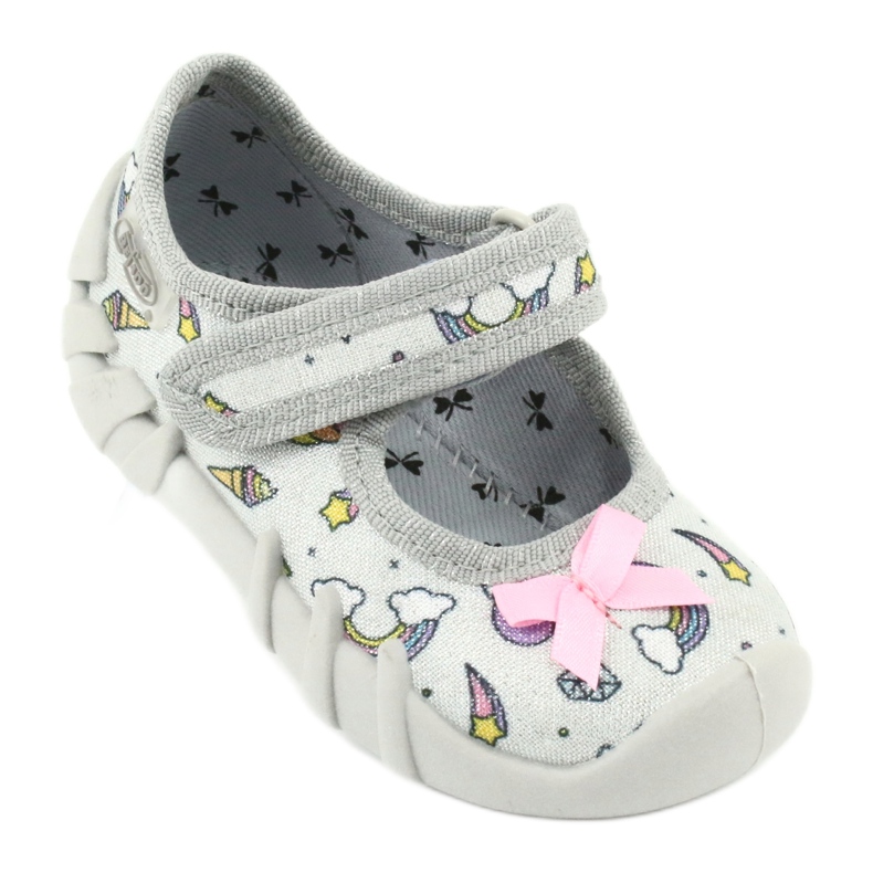 Calzado infantil befado 109P199 gris multicolor 1