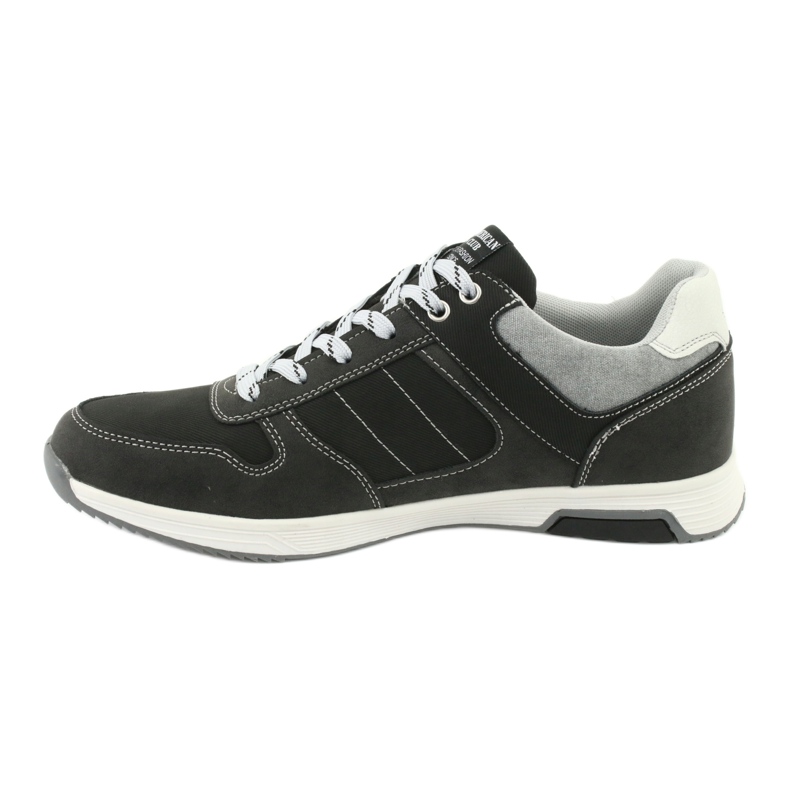 Zapatillas deportivas de hombre ADI American Club RH01 negro gris 2