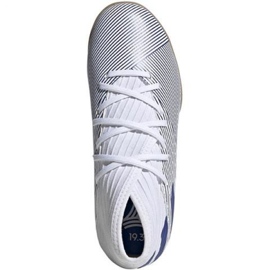 Zapatos de interior adidas Nemeziz 19.3 In Jr EG7241 multicolor blanco 1