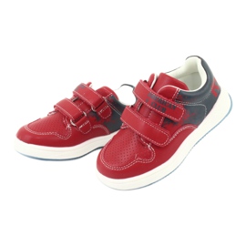 American Club Zapatos deportivos de velcro rojo/azul marino 3