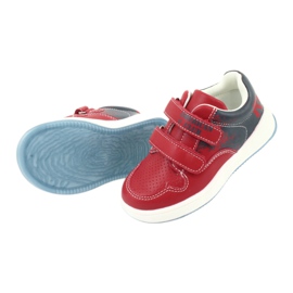 American Club Zapatos deportivos de velcro rojo/azul marino 5