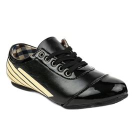 Zapatos jazz negros zapatos clasicos 028-1 1