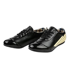 Zapatos jazz negros zapatos clasicos 028-1 2