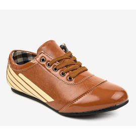 Zapato jazz clásico marrón 028-1 1