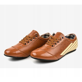 Zapato jazz clásico marrón 028-1 2