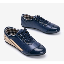 Zapato clásico jazz azul marino 028-1 3