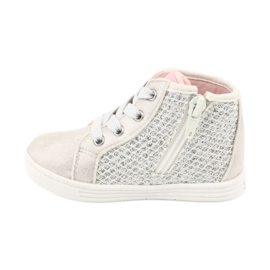 Botas deportivas de niña American Club GC17 blanco gris 2