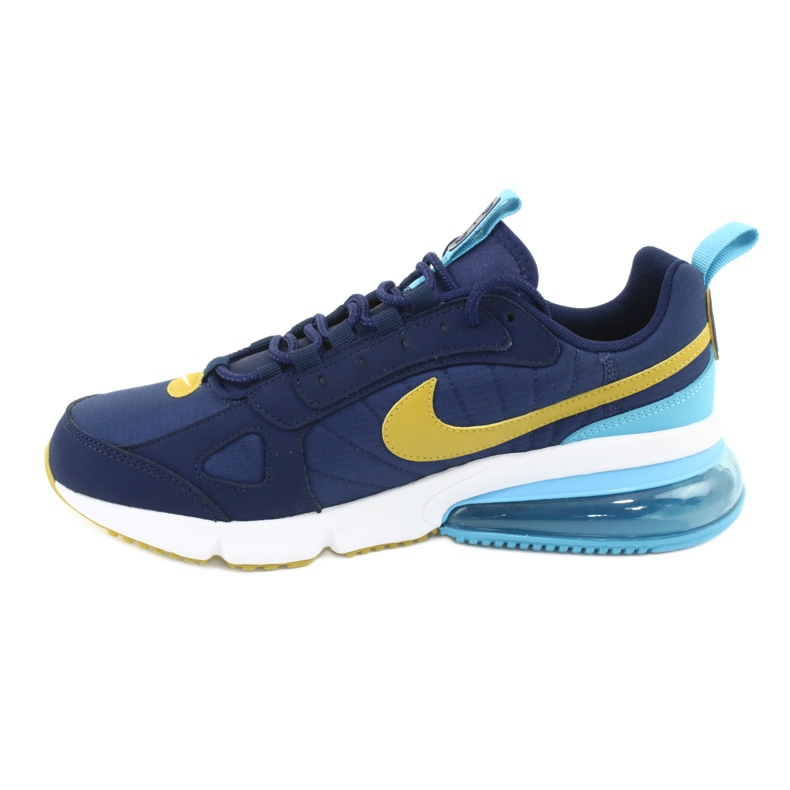 Zapatillas Nike Air Max 270 Futura M AO1569-400 azul marino azul amarillo 2