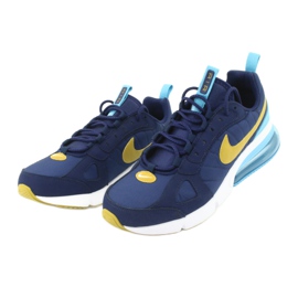 Zapatillas Nike Air Max 270 Futura M AO1569-400 azul marino azul amarillo 3