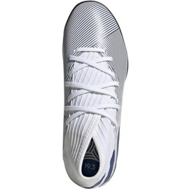 Botas de fútbol adidas Nemeziz 19.3 Tf Jr EG7235 multicolor blanco 1