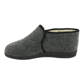 Zapatos de hombre ORTO Befado 730M045 negro gris 2