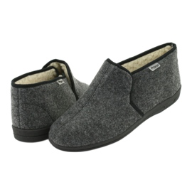 Zapatos de hombre ORTO Befado 730M045 negro gris 4