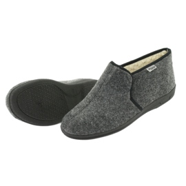 Zapatos de hombre ORTO Befado 730M045 negro gris 5