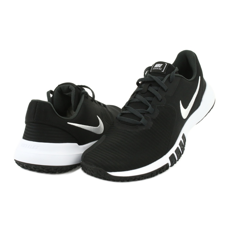 Nike Flex Control 4 M CD0197-002 blanco negro 4