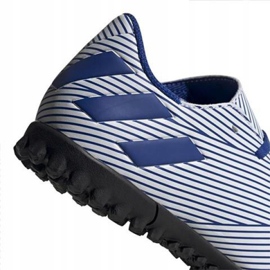 Botas de fútbol adidas Nemeziz 19.4 Tf Jr FV3313 multicolor azul 2