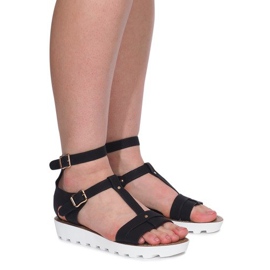 Sandalias Con Cremallera 50035 Negro 3