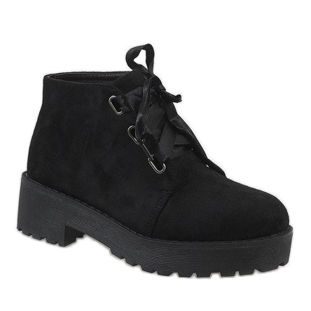 Botas de ante negro MB188-222 1 Botas de ante negro MB188-222 1