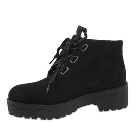 Botas de ante negro MB188-222 2