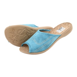 Babucha mujer Corcho Befado 254D010 azul 4 Babucha mujer Corcho Befado 254D010 azul 4