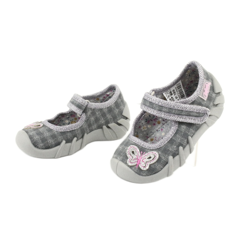 Calzado infantil befado 109P189 gris 3