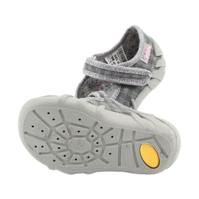 Calzado infantil befado 109P189 gris 5