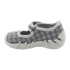 Calzado infantil befado 109P189 rosado gris 4